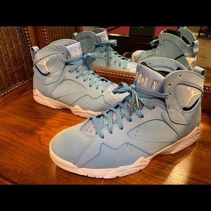 powder blue jordan 7